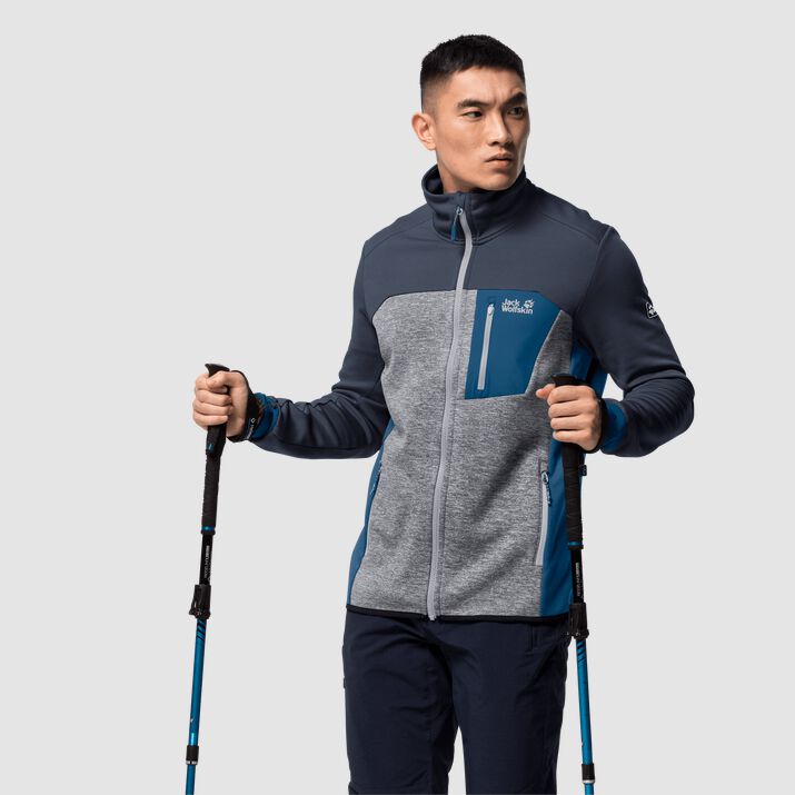 JACK WOLFSKIN VESTE POLAIRE SKY PEAK MEN TOP