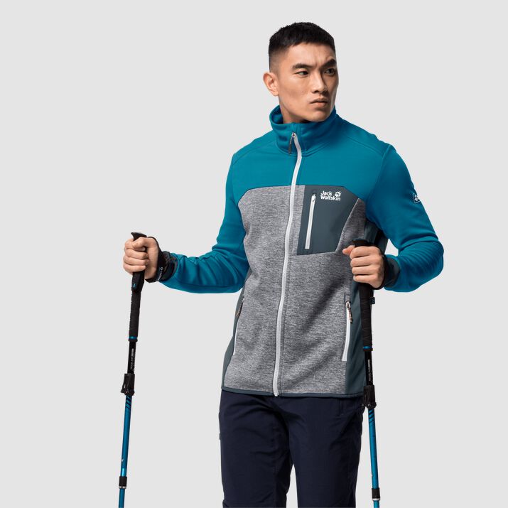 JACK WOLFSKIN VESTE POLAIRE SKY PEAK MEN TOP