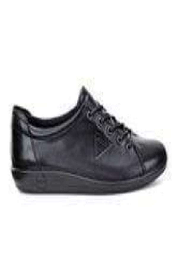 Ecco Womens Soft 2.0 Sneakers - Black